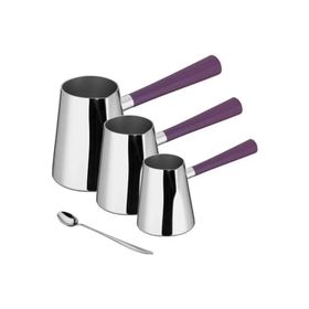 Aryıldız Roma Purple Cezve Takım