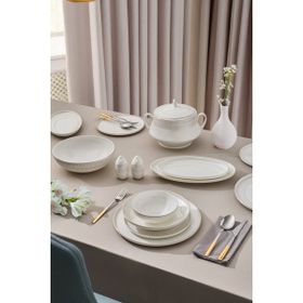 Aryıldız Serenity 60 Parça Porselen Yemek Takımı