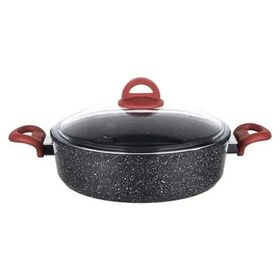 Aryıldız Terra Grey 28 cm Kısa Tencere