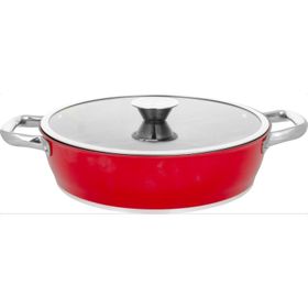 Aryıldız Trendy İnduction Prestige 28x6 cm Kırmızı Tencere