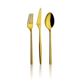 Aryıldız Trendy Prestige 84 Parça Pvd Gold Çatal Kaşık Bıçak Takımı