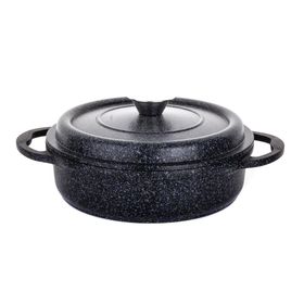 Aryıldız T/T Cast Alu Cold Stone 24 Cm Kısa Tencere