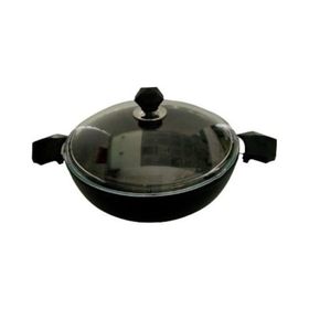 Aryıldız T/T Core 28 cm Siyah Granit Kısa Tencere