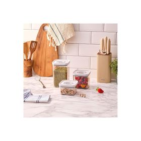 Aryıldız Vacuum Fresh 6 Parça Saklama Kabı Seti