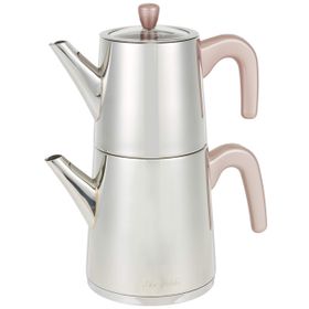 Aryıldız Viole Rose Gold Büyük Çaydanlık Takım