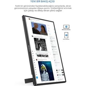Arzopa A1 15.6 inç 60Hz IPS Taşınabilir Monitör