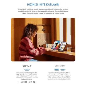 Arzopa A1 15.6 inç 60Hz IPS Taşınabilir Monitör
