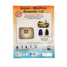 Arzum AR 431 Diana Süpürge 20 Adet Toz Torbası