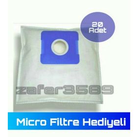 Arzum AR 436 Agile Bez 20 Adet Toz Torbası + Micro Filtre Hediyeli