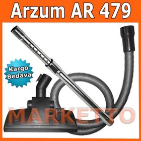 Arzum AR 479 Atlantik Süpürge Hortum Emici Başlık Teleskopik Boru