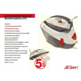 Arzum AR 659 Steam Jet 2800W Buhar Kazanlı Ütü