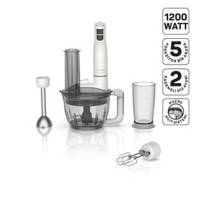 Arzum AR1187 Beyaz Soprano Max Neo Multi Blender Seti