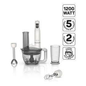 Arzum AR1187 Beyaz Soprano Max Neo Multi Blender Seti
