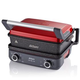 Arzum AR2048 Maxi Grill Pro Kırmızı Multi Fonksiyonel Pişirici
