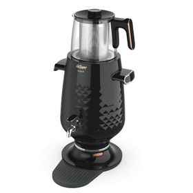 Arzum AR3083 Siyah Cam Demlik Semaver