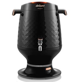 Arzum AR3083 Siyah Cam Demlik Semaver