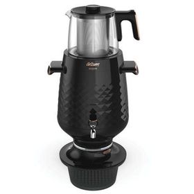 Arzum AR3083 Siyah Cam Demlik Semaver