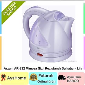 Arzum AR332 Mimoza 2200 W 2 lt Kapasiteli Su Isıtıcı Beyaz