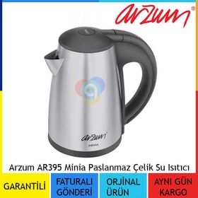 Arzum AR395 Minia 1000 W 0.5 lt Kapasiteli Su Isıtıcı 