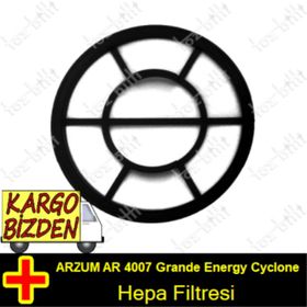Arzum AR4007 Grande Energy Cyclone Giriş Hepa Filtresi+Sünger
