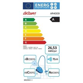 Arzum AR4009 Cleanart Plus 900 W A Sınıfı Hepa Elektrikli Süpürge Siyah