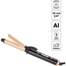 Arzum AR5186 Volume Pro Seramik Plakalı 25 mm Saç Maşası