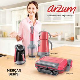 Arzum AR9003 Pro Mercan 4'lü Çeyiz Seti