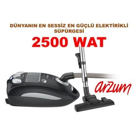Arzum Cleanart Silent AR461 2500 W Hepa Toz Torbasız Elektrikli Süpürge Siyah