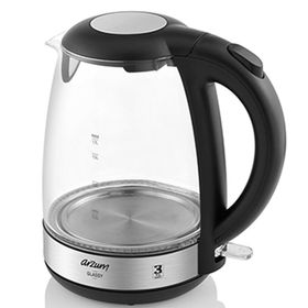 Arzum Glassy AR3071 Şeffaf 2200 W 1.7 lt Kapasiteli Cam Su Isıtıcısı