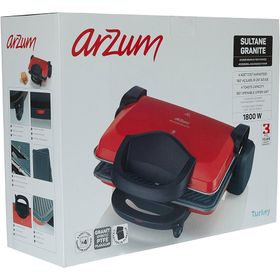 Arzum Sultane AR2009 Kırmızı Izgara ve Tost Makinesi