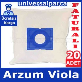 Arzum Viola Bez 20 Adet Toz Torbası + Micro Filtre Hediyeli