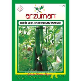 Arzuman 10 Adet Salatalık Nasuhi Hibrit Sırık Hıyar Tohumu