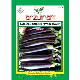 Arzuman 10 gr Aydın Siyahı Patlıcan Tohumu