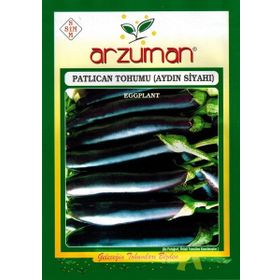 Arzuman 10 gr Aydın Siyahı Patlıcan Tohumu