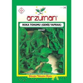 Arzuman 10 gr Geniş Yaprak Roka Tohumu