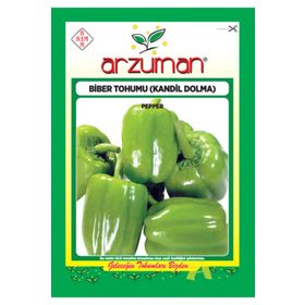 Arzuman 10 Gr İnce Kabuk Dolma Biber Tohumu Kandil Dolma