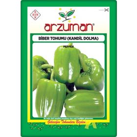 Arzuman 10 Gr İnce Kabuk Dolma Biber Tohumu Kandil Dolma