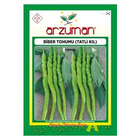 Arzuman 10 gr Tatlı Kıl Biber Tohumu