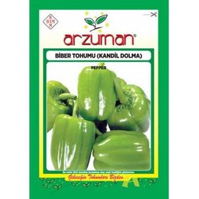 Arzuman 10gr Dolmalık Kandil Biber Tohumu