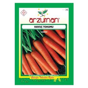 Arzuman 10gr Nantes Havuç Tohumu