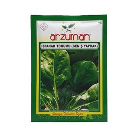 Arzuman 25 gr Geniş Yapraklı Ispanak Tohumu
