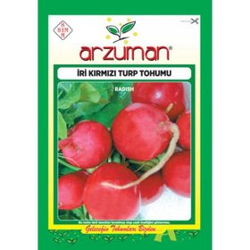 Arzuman 25 gr Iri Kırmızı Turp Tohumu