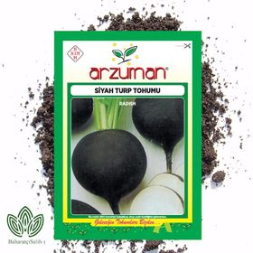 Arzuman 25gr Siyah Turp Tohumu