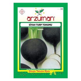 Arzuman 25gr Siyah Turp Tohumu