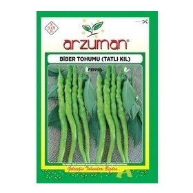 Arzuman 3 Adet Tatlı Kıl Biber Tohumu