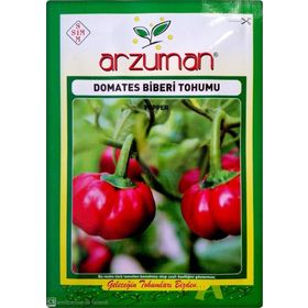 Arzuman 5 Gr 500 Adet Domates Biberi Tohumu