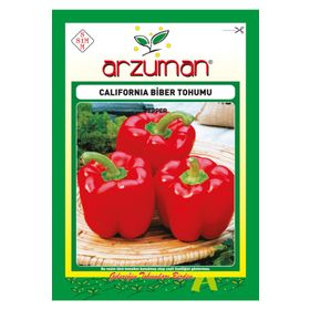Arzuman 5 gr Kaliforniya Biber Tohumu