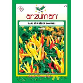 Arzuman 5 gr Sarı Süs Biber Tohumu