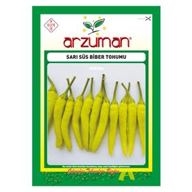 Arzuman 5 gr Sarı Süs Biber Tohumu