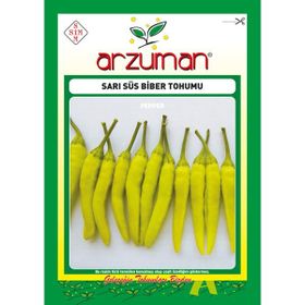 Arzuman 5 gr Sarı Süs Biber Tohumu